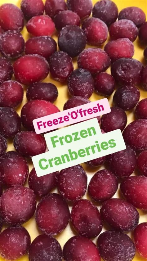 Frozen Cran Berries Packaging Size Kg Packaging Type Packet At Rs