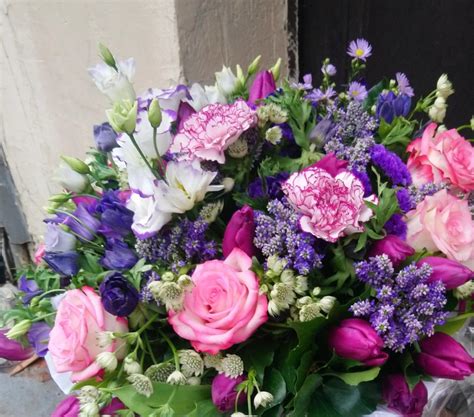 Bouquet De Fleurs Purple Chlorophylle Paris