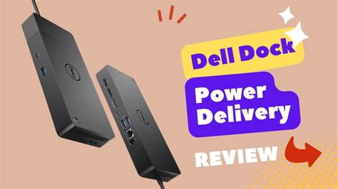 Dell Dock WD19S USB-C 180W Power Delivery Review - YouTube