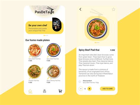 Just An Uber Eat App For A Pad Thai Restaurant By Patxi Manzano On