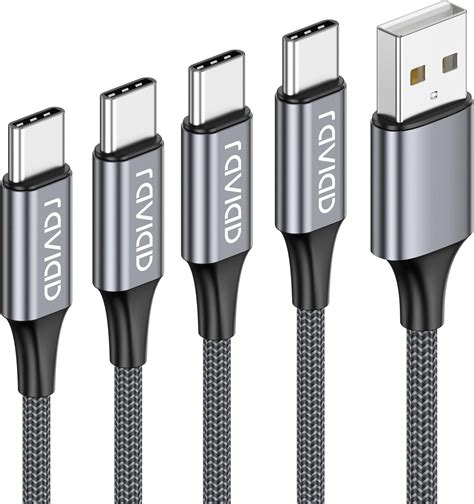 Câble Micro USB 1m 1 5m 2m Lot de 3 Gritin Cable Micro USB en