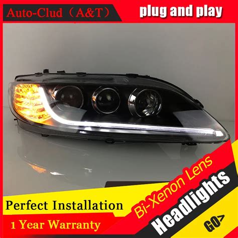 Car Styling For Mazda6 headlights 2003 2013 Mazda 6 LED headlight drl ...