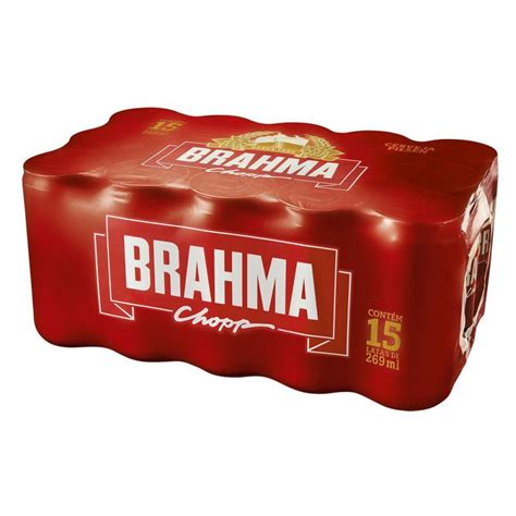 Cerveja Brahma Chopp Pilsen 269ml Lata Pack Caixa 15 Submarino