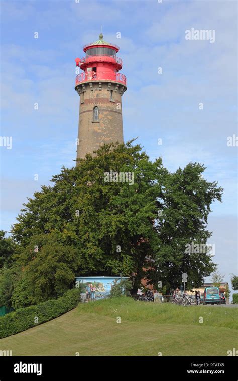 The lighthouse of Cape Arkona on the Island of Rügen Stock Photo Alamy