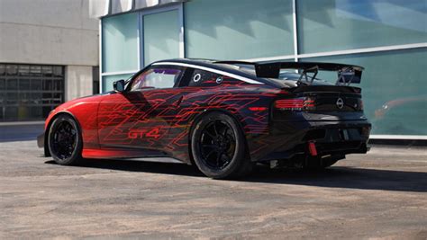 Nissan Z Gt Race Car Debuts At Sema Show