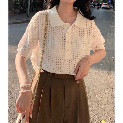 Áo Polo mongtoghi hot hit ảnh thật Shopee Việt Nam