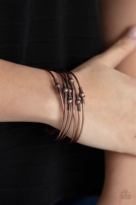 Industrial Intricacies Copper Paparazzi Bracelet Jewelryblingthing