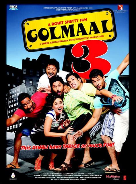 Golmaal 3 Movie Poster - IMP Awards