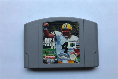 Nfl Quarterback Club 99n64 Løse Spil Nintendopusheren