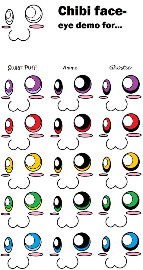 Chibi Eyes 3 By Mariaxmagicxbubble On Deviantart