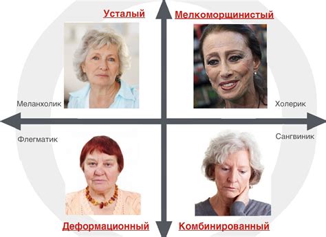 Типы старения лица, особенности изменений каждого типа и их ...