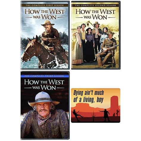 How The West Was Won Complete TV Series Seasons 1 3 DVD Collection