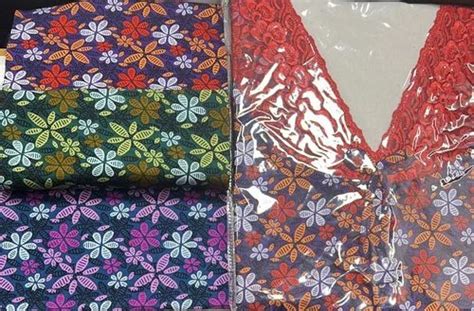 Gsm Floral Print Cotton Nighty Lingerie Fabric At Kg Undergarment Fabric In New
