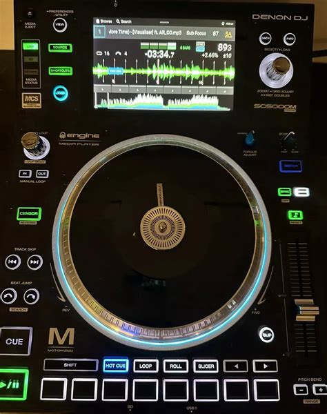 Denon Dj Sc5000m Prime Professional Digital Dj Media Player 57 Off