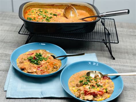 Gulasch Suppe Aus Dem Pampered Chef Grundset Rechteckige Ofenhexe