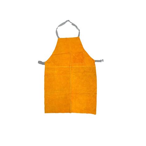 Yellow Cowhide Leather Welding Apron