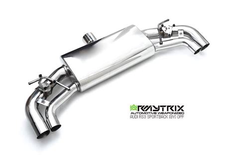 Audi Rs3 8y Sportback Armytrix Exhaust Mods Best Tuning Review Price