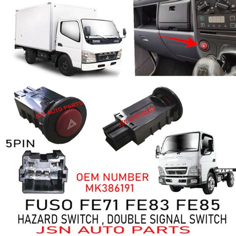 Hazard Switch Fuso Fe Fe Fe Lorry Double Signal Switch Mk