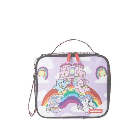 Sprayground Bags Nwt Sold Out Sprayground Rainbow Unicorn Lunchbox Snack Pack Poshmark