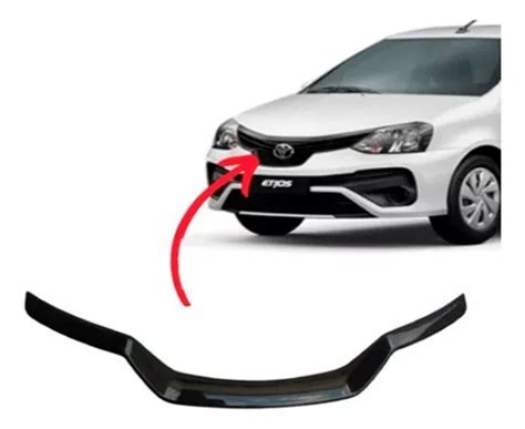 Moldura Inferior Negra Toyota Etios 2020 2021 2022