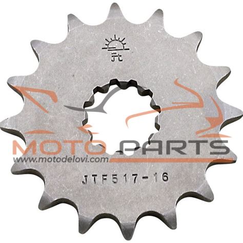 Jtf Front Replacement Sprocket Teeth Pitch Natural Steel