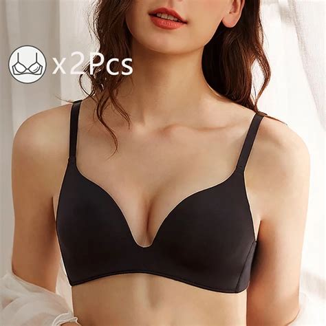 Womens Push Up Bra Seamless Bras Non Wire Brallete Shopee Philippines