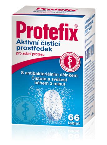 Protefix Akt Vne Istiace Tablety Na Zubn Prot Zu Lek Re Lieky Sk