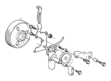 Volvo XC90 Cv Axle Shaft Support Bearing Bolt Flange Screw Shafts