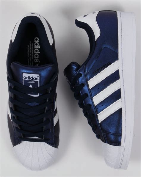 Adidas Superstar Dark Blue White Atelier Yuwaciaojp