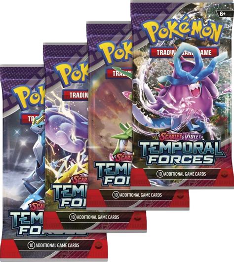 Pokemon Tcg Scarlet And Violet Temporal Forces Booster Pack New