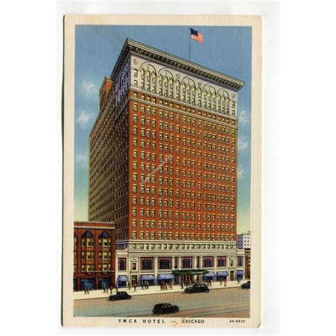 YMCA Hotel Chicago Illinois postcard