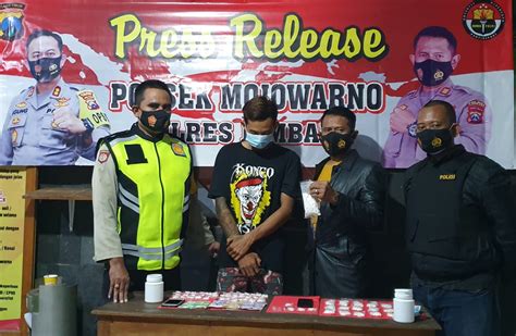 Tiga Pengedar Narkoba Antar Desa Di Jombang Berhasil Diringkus Polisi