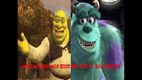 Mugen Multiverse Melee Episode Shrek Vs Sulley Round Youtube