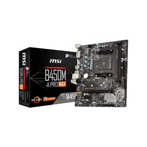 Msi B450m Pro Vdh Max Nuevatec