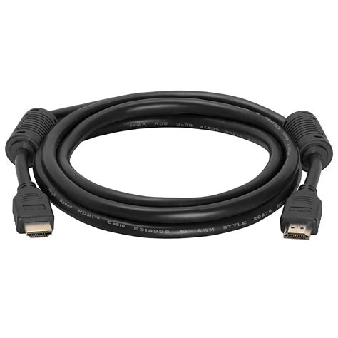 Awg Highspeed Led D K Hdmi Cable Feet Black