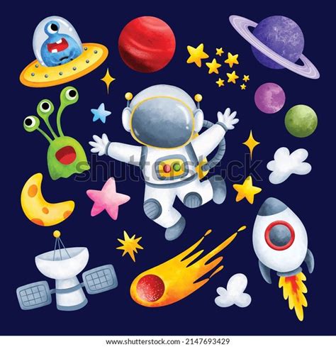 Free Space Themed Clipart Sun