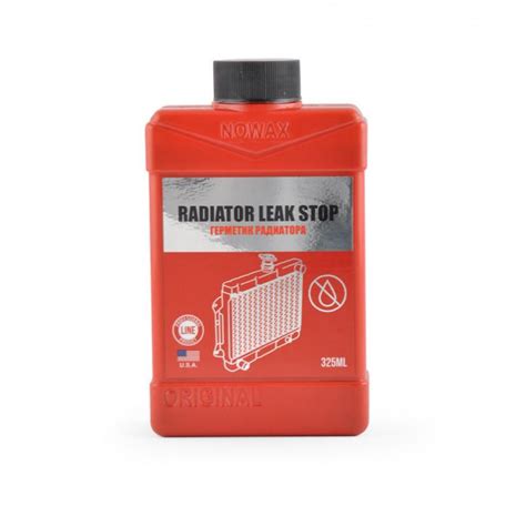 ᐉ Герметик радиатора NOWAX Radiator Leak Stop для устранения течи 325 ...