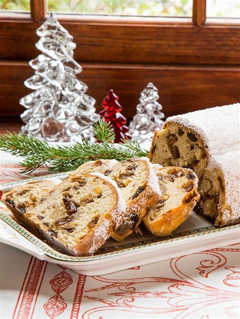 Marzipan Filled Christmas Stollen Is A German Baking Tradition German