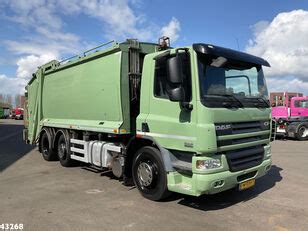 DAF FAG 75 CF 250 Olympus 21m³ garbage truck for sale Netherlands