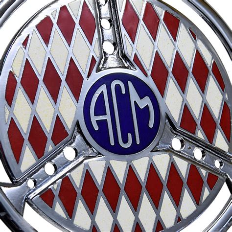 Automobile Club De Monaco Official Replica Emblem Italian Auto Parts