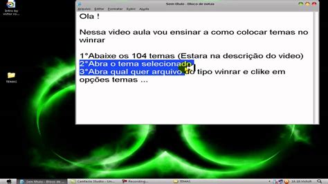 Como Colocar Temas No Winrar Youtube