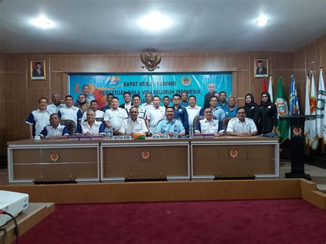 Jadi Tuan Rumah Pra Pon Pbvsi Kaltim Gelar Rakerprov 2023 Terkait Kesiapan