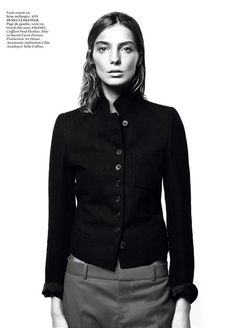 Daria Werbowy By David Sims For Vogue Paris August 2013 As Londres En