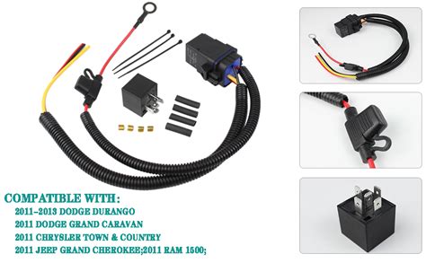 Amazon YzusGomumu CBWPR091AA Fuel Pump Relay Wiring Kit Compatible