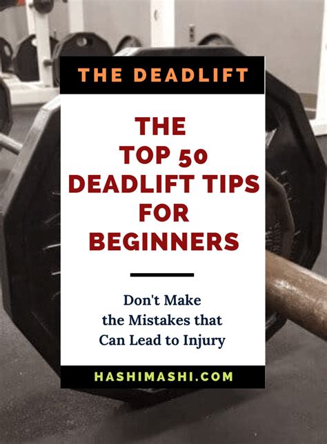 50 Essential Deadlift Tips and Tricks Every Beginner Should Know