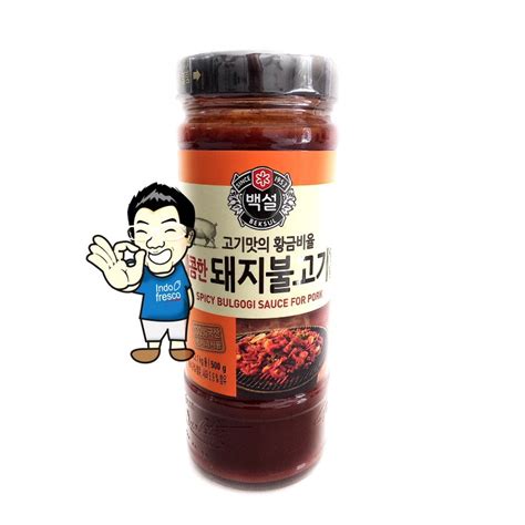 Jual Beksul Korean Bbq Spicy Bulgogi Sauce Marinade Saus Bumbu Bbq