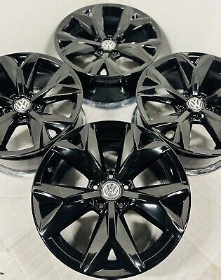 Oem Volkswagen Vw Atlas Prisma Factory Wheels Rims Full Set Black