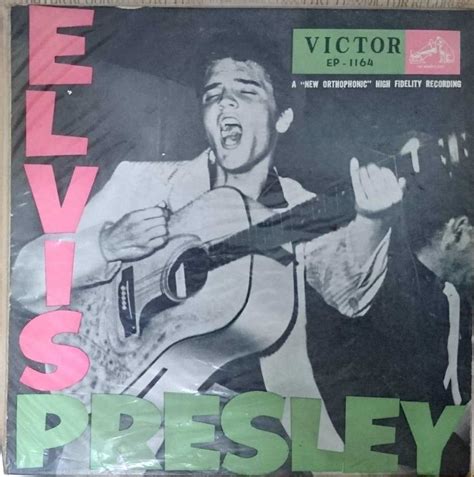 【やや傷や汚れあり】貴重国内盤epエルヴィス・プレスリー・スタイル Elvis Presley 大滝詠一 山下達郎 ロカビリー