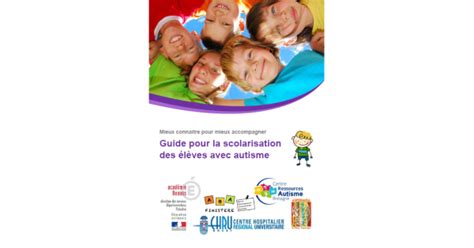 Guide Scolarisation Des Eleves Avec Autisme