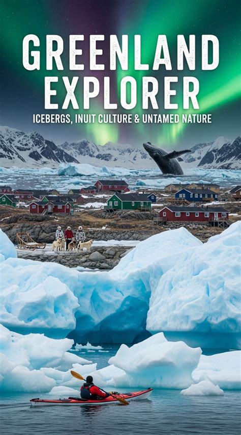 greenland explorer icebergs inuit culture untamed nature payhip